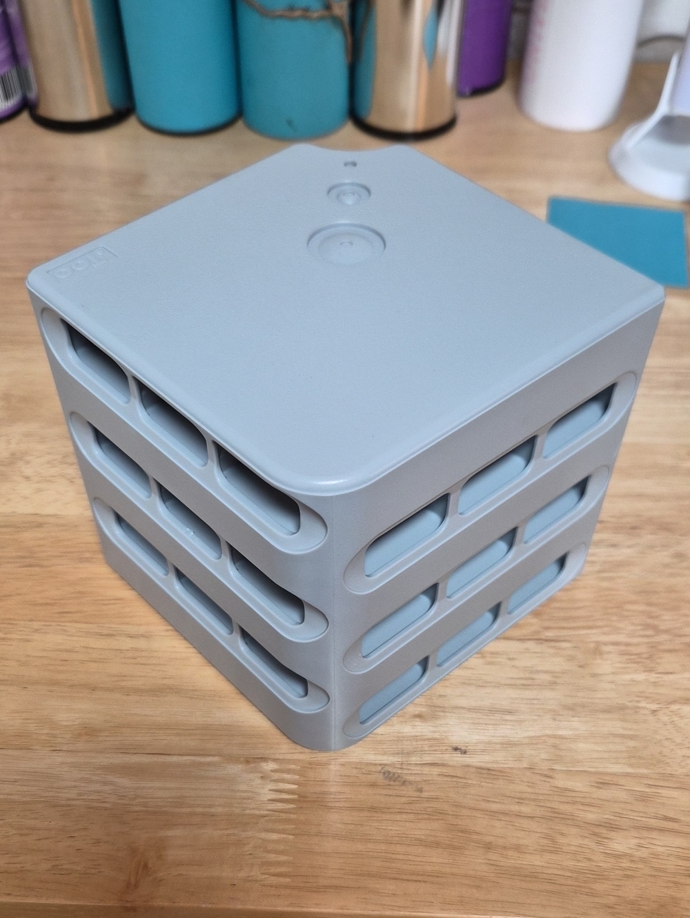 Copic Stackable Cube Organizer - Light Gray For COPIC Marker Storage